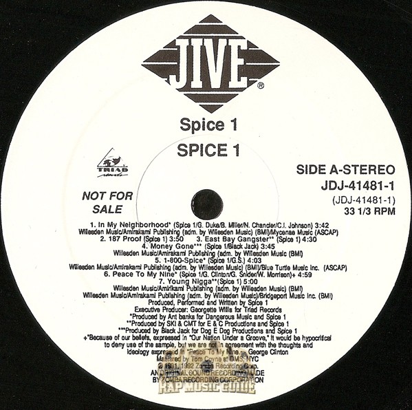 Spice 1 Spice 1 Record Rap Music Guide